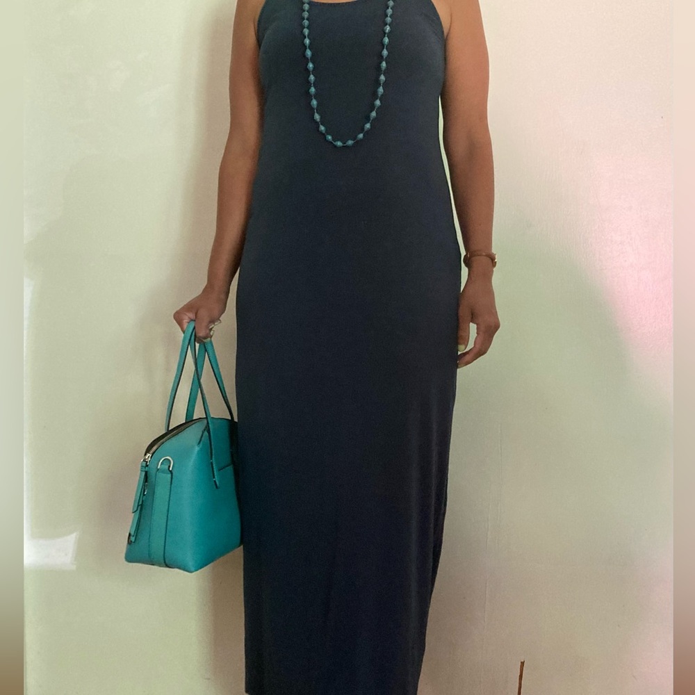Navy H&M Maxi dress, size medium